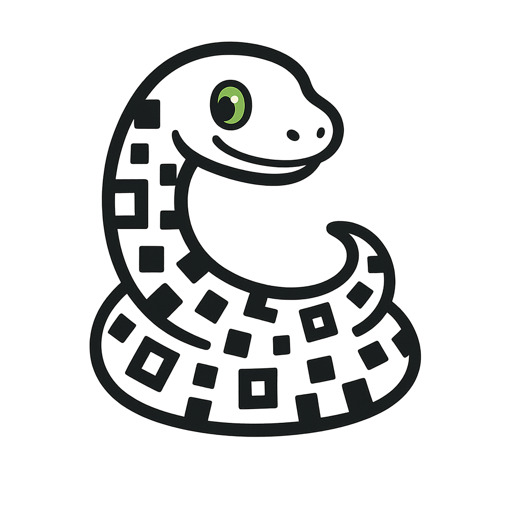 QRadder Snake Logo